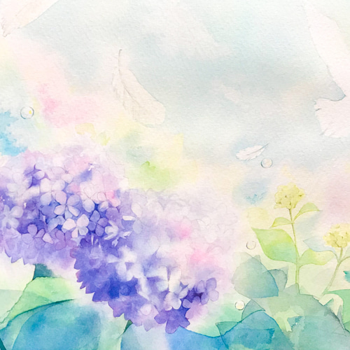 SAKURA 桜 春 水彩画 手描き 原画 絵画 SHOGO 通販 3561790