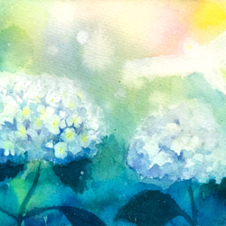 紫陽花（あじさい） 絵画 のおすすめ人気通販｜Creema(クリーマ
