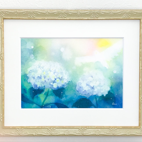 雨上がりの空 ＊原画販売 絵画 flâner byふなやまえみ 通販 12049563