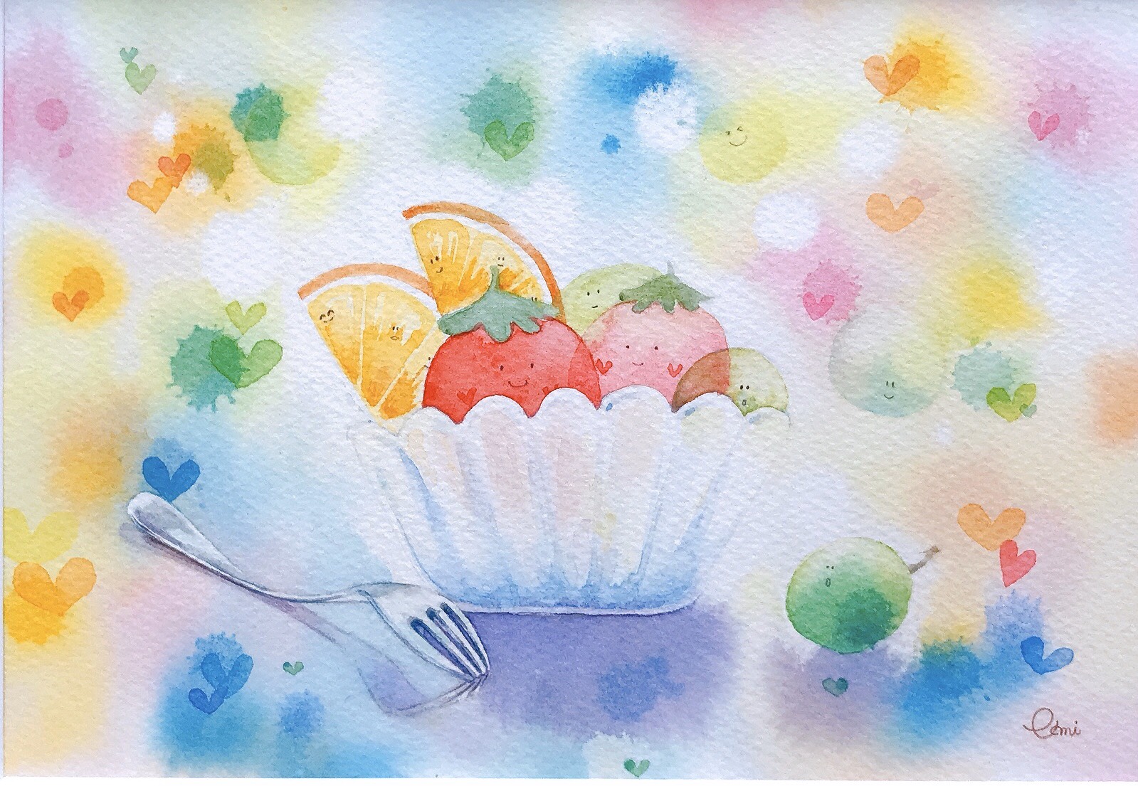 フルーツもりあわせ　*原画販売