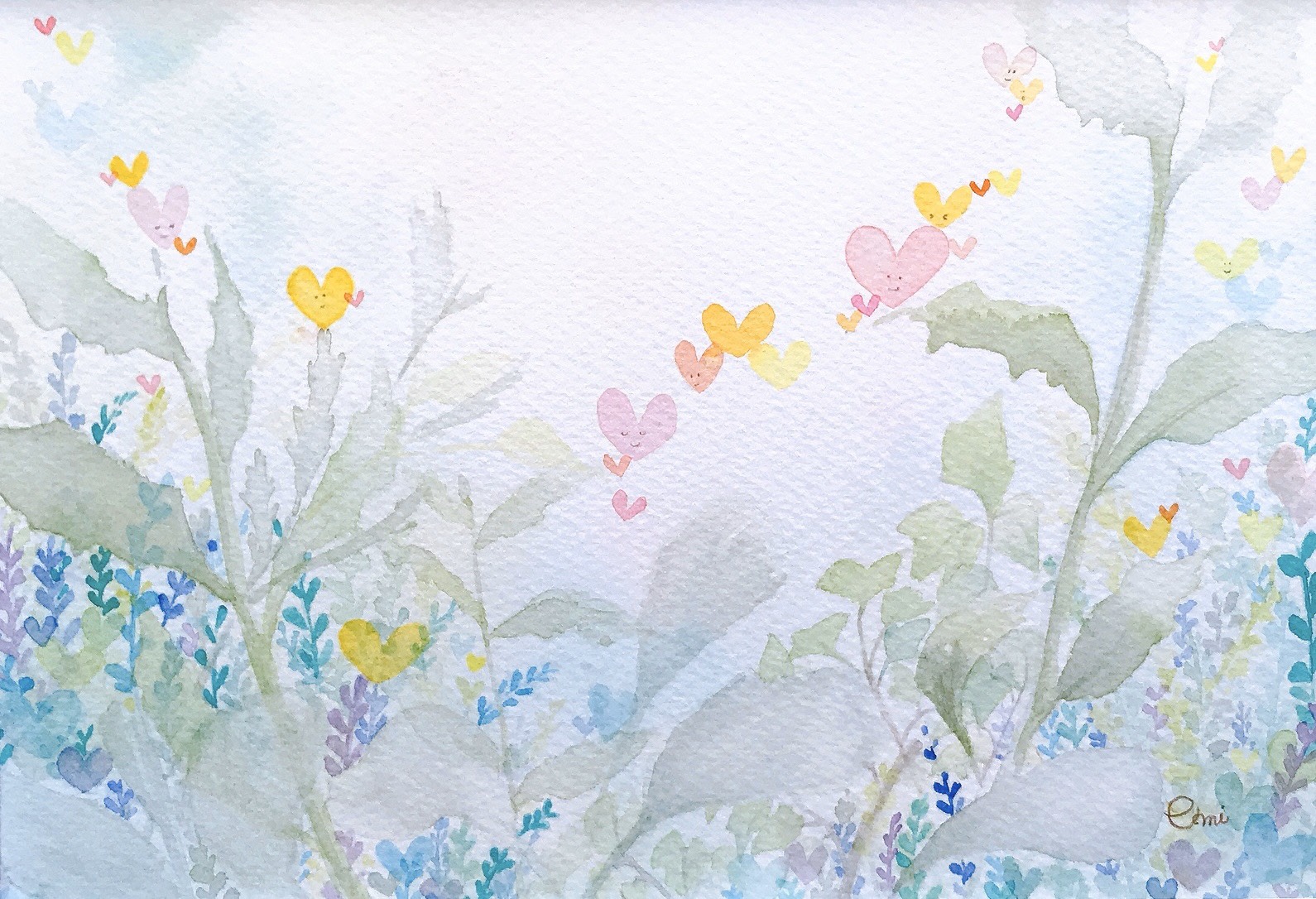 ふりそそぐ　*原画販売