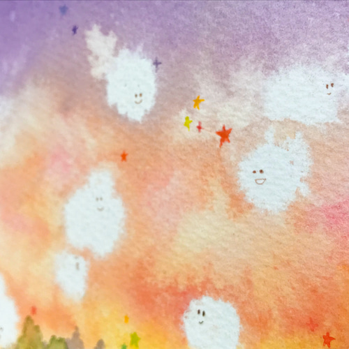 帰るところ ＊原画販売 絵画 flâner byふなやまえみ 通販