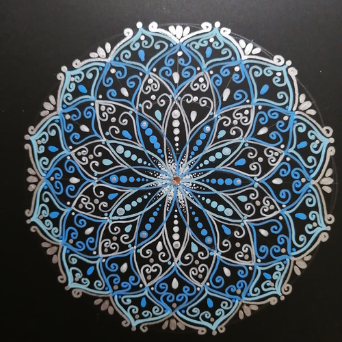 曼荼羅アート『清廉』 その他アート Prism rose 通販 8497887｜Creema