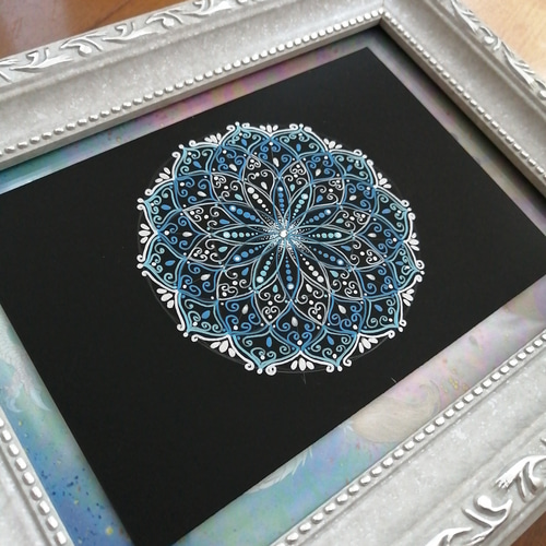 曼荼羅アート『清廉』 その他アート Prism rose 通販 8497887