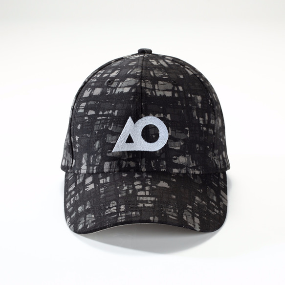 AO 6 ✭ Marble ✭ Handmade 6 Panel Hat／Limited／Cap／Black／Gray 2枚目の画像