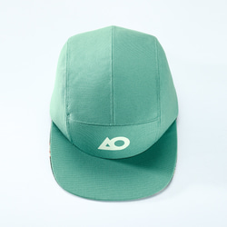 AO 5 ✭Minty✭ Handmade 5 Panel Hat／Limited／Mintgreen Camp Cap 3枚目の画像