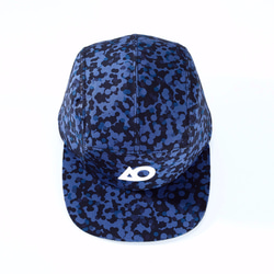 AO 5✭B Bubble✭五分割帽／露營帽／限量／手作／AOLimited／Cap／Hat／Blue／棒球帽 第3張的照片