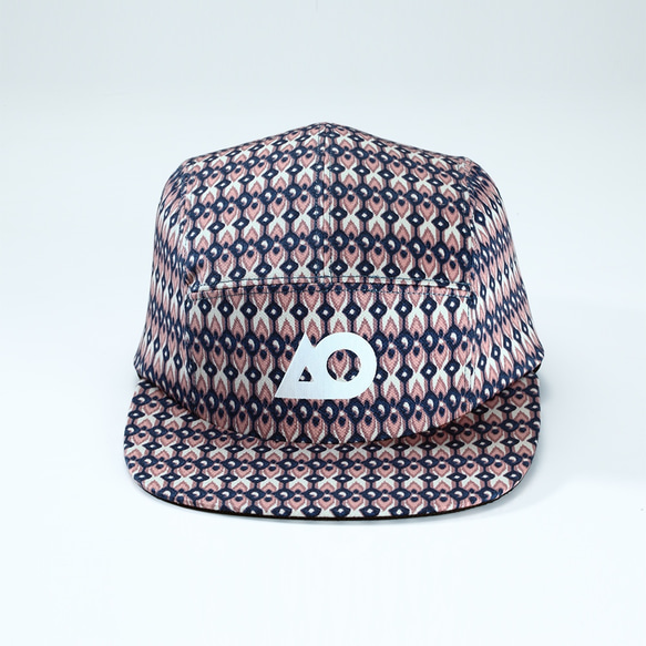 AO 5✭Peacock✭ Handmade 5 Panel Hat／Limited／ピンク／Camp Cap／pink 2枚目の画像