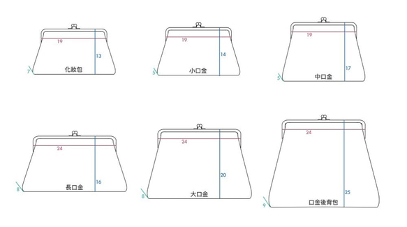 Wahr_鮮麗馬賽克 方型口金包 手拿包 側背包 肩背包 化妝包 第5張的照片