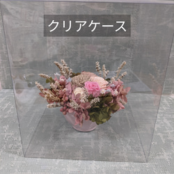 Pink Rose Bloom♡陶製額入り♡プリザーブドフラワーアレンジメント 7枚目の画像