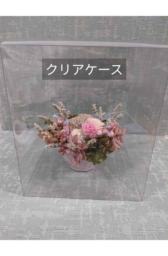 Pink Rose Bloom♡陶製額入り♡プリザーブドフラワーアレンジメント 7枚目の画像