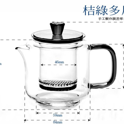 桔綠多用壺（桔子黃） 第6張的照片