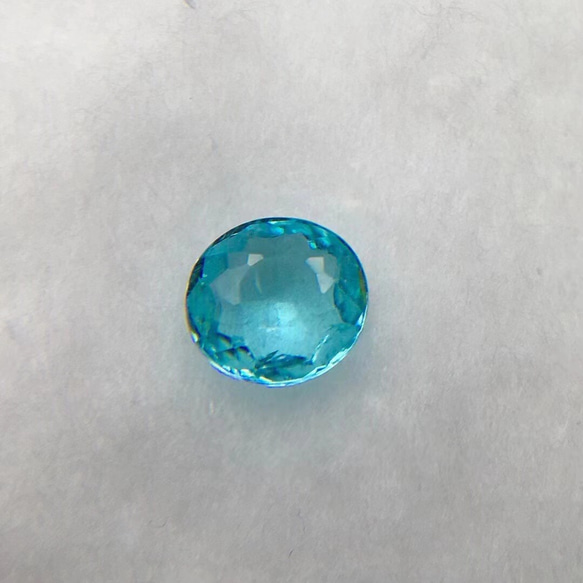 鑑定書付き　ルース　0.73ct 天然パライバトルマリン 1枚目の画像