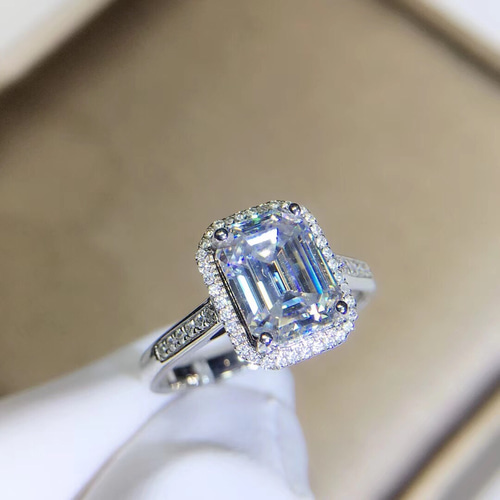 オーダーメイド 鑑別書付き リング K18 ゴールド 2ct