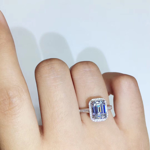オーダーメイド 鑑別書付き リング K18 ゴールド 2ct