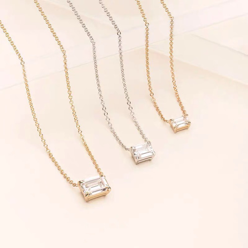 オーダーメイド 鑑別書付き ネックレス K18 ゴールド 1ct