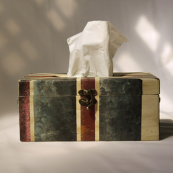手作りヌードルボックス英国国旗形状産業風ヌードルボックスサニタリーティッシュボックス手作り木製家庭用品ティッシュボックスパイン材 8枚目の画像