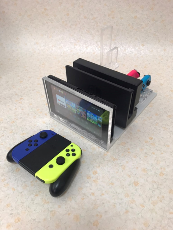 綺麗に、コンパクトにswitchを収納‼【switch専用デラックス・収納プレート】 3枚目の画像