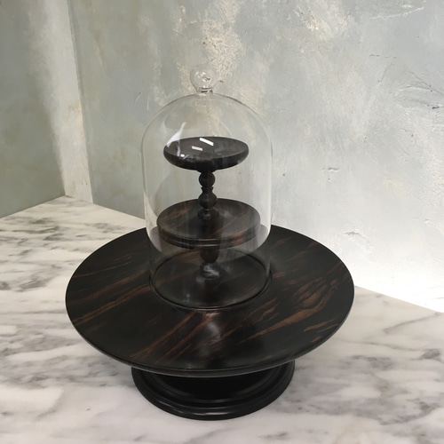 ガラスドーム・黒檀・ディスプレイ・店舗什器・ゴシック その他