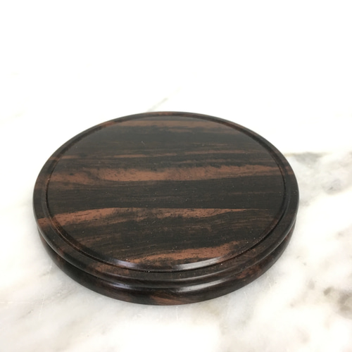 木製台座 フィギュア・模型用 黒檀 その他雑貨 old junk style