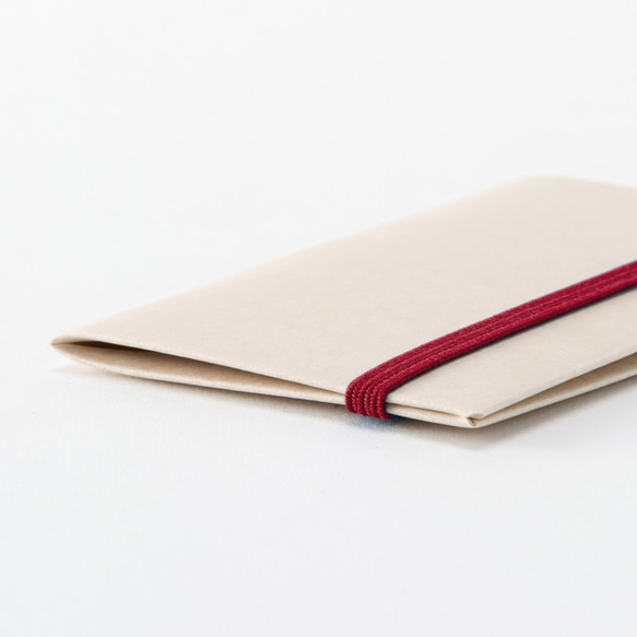 Ultra Light Wallet REMORA / Ivory&Red 第3張的照片