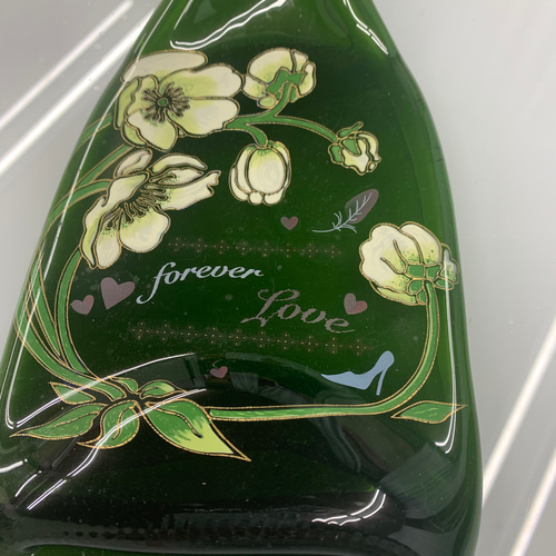 ベルエポック ボトルソーサー 文字入りForeverLove 長皿 ウィン 通販