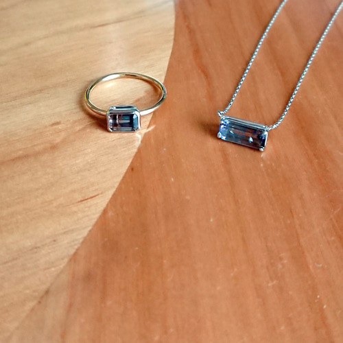 sowi　バイカラータンザナイト　ネックレス sowi バイカラータンザナイト ネックレス