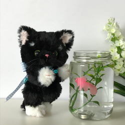 子猫ちゃん（黒猫）」テディベア No.013 ぬいぐるみ ART&CULTUR 通販