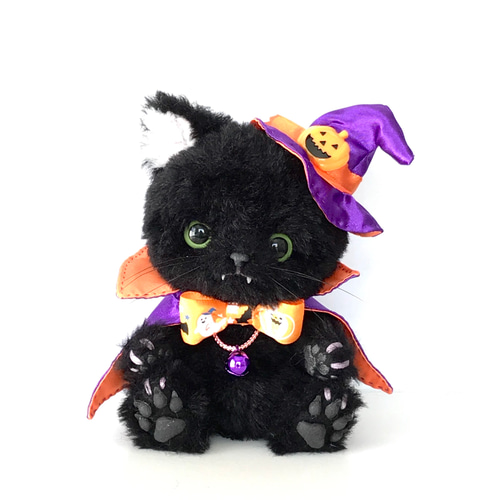ひまわり様　demodeeチャーム　赤いリボンの 子　黒猫ちゃん付 ひまわり様 demodeeチャーム 赤いリボンの 子 黒猫ちゃん付