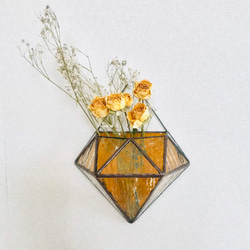 ステンドグラス壁飾り ＊サファイア＊ タペストリー・壁掛け rei 通販