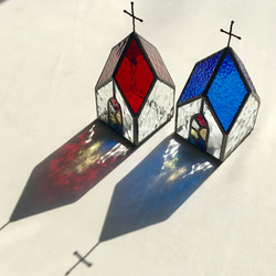 ✨教会✨のLEDキャンドルランプ 2個セット 4枚目の画像