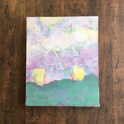 りんご【原画 アクリル 絵画】 絵画 ちさと 通販 10348539