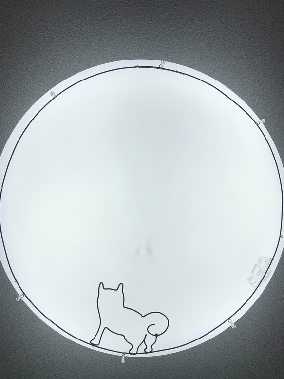 シーリングライト　カバー　デコレーション(飾り)　リメイク　shi-ba 3枚目の画像
