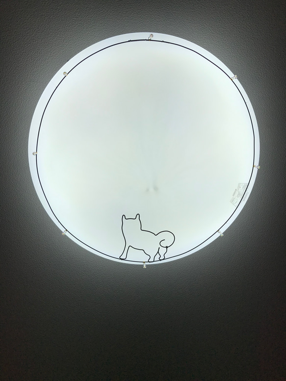 シーリングライト　カバー　デコレーション(飾り)　リメイク　shi-ba 5枚目の画像