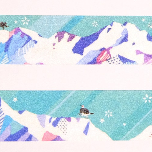 穂高連峰マスキングテープ - Love Trekking - マスキングテープ