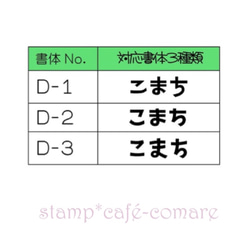 オムツ・ワンポイント・名前付けに✤ネコ＆お名前スタンプ【縦横3cm】 4枚目の画像