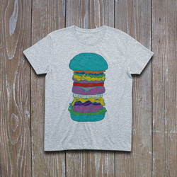 毒々ハンバーガー　Tシャツ 2枚目の画像
