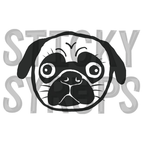 パグ ワンポイントver. Tシャツ Tシャツ STICKY SYRUPS 通販 12076291