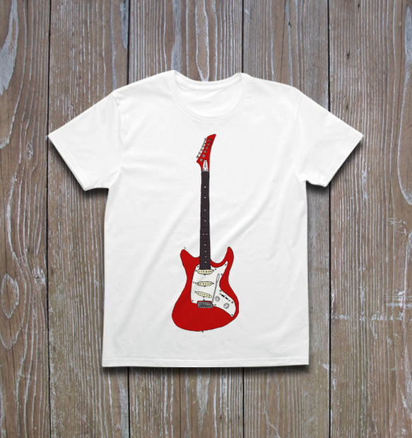 ギター　#22　Tシャツ 1枚目の画像