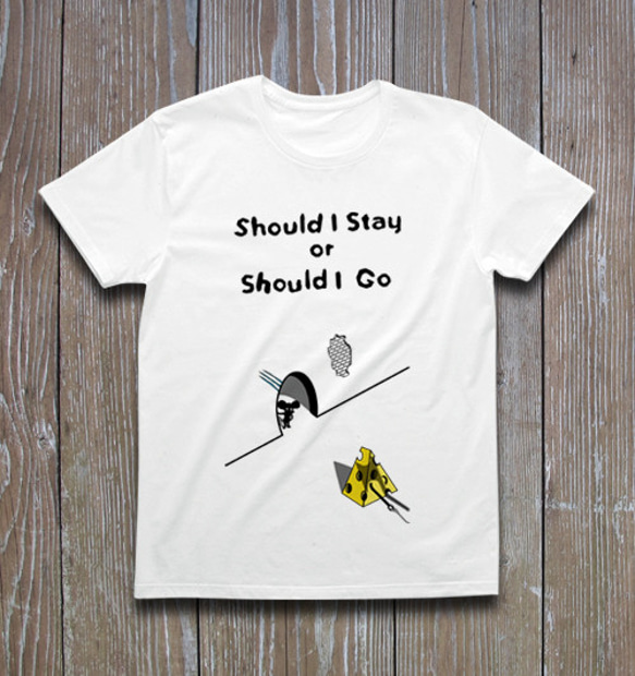 Should I Stay or Should I Go　Tシャツ 1枚目の画像