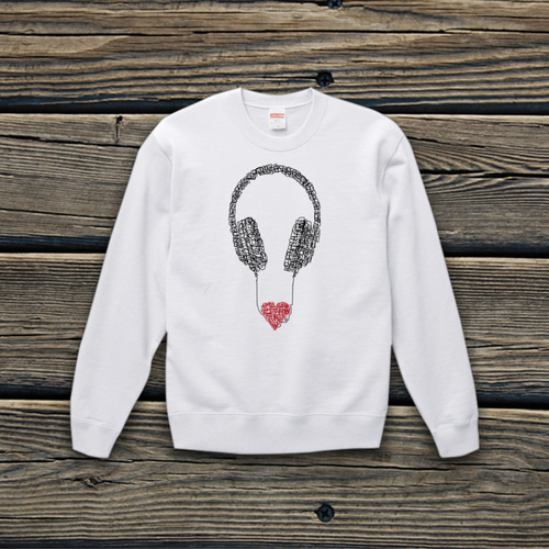 ドゥーズィエムクラス ロゴ スウェット トレーナー LOVE ラブ プリント LOVE MUSIC #2 スウェット スウェット・トレーナー STICKY SYRUPS 通販