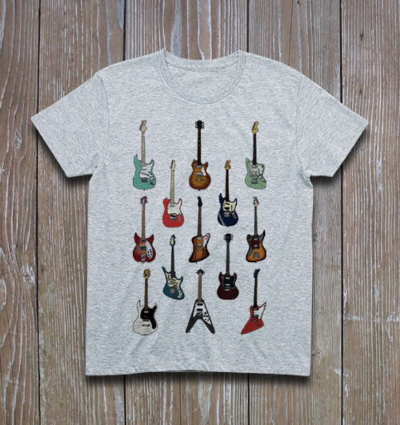 GUITARS  Tシャツ #2 2枚目の画像