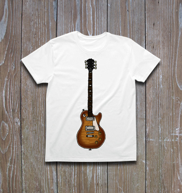 ギター #3 　Tシャツ 1枚目の画像