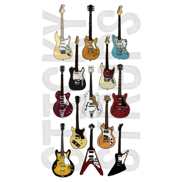 GUITARS#3　トートバッグ 2枚目の画像