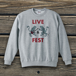 LIVE&FEST　スウェット 3枚目の画像