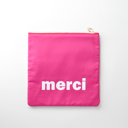 - merci Clutch bag - 『Bubble』pink 2枚目の画像