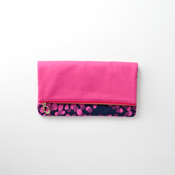 - merci Clutch bag - 『Bubble』pink 3枚目の画像