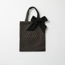 Tote-bag『Stella quilt』KHAKI 1枚目の画像