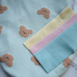 もこもこクマさん柄タンクトップ♡韓国生地 7枚目の画像