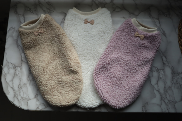 シープボア♡タンクトップ♡あったかファー♡もこもこ 2枚目の画像